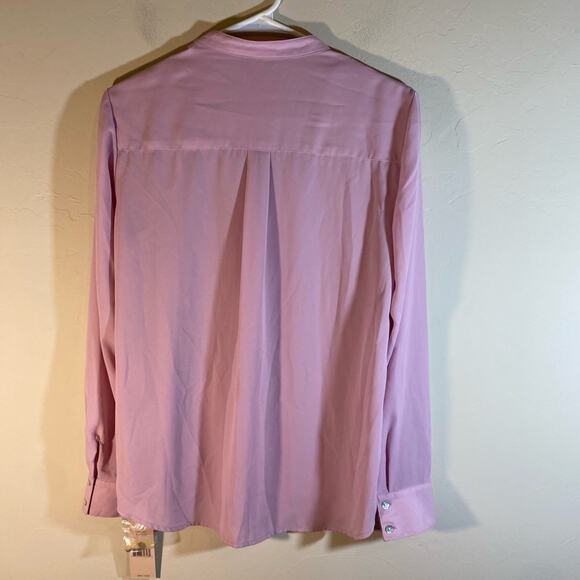 Nanette Lenore Button Up Top Purple Size Medium - Picture 3 of 8